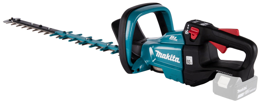 Makita Akku-Heckenschere – 18 V, 52 cm Schnittlänge & vibrationsarmer Griff - DUH601Z