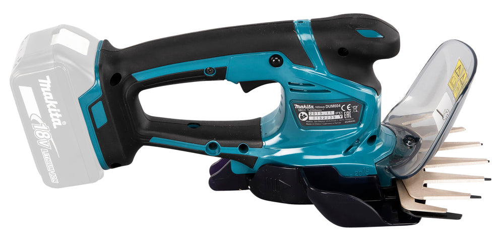 Makita Akku-Gras- und Strauchschere 18V – kompakt, flexibel & sauber im Schnitt - DUM604ZX