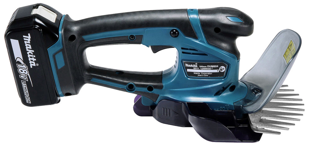 Makita Akku-Gras- und Strauchschere 18V mit Griffverlängerung – flexibel, präzise & rückenschonend - DUM604RFX1