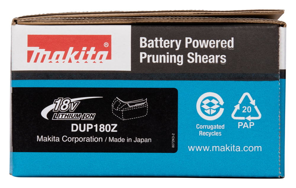 Makita 18V Akku-Astschere – handlich, präzise & mit Gürtelholster - DUP180Z