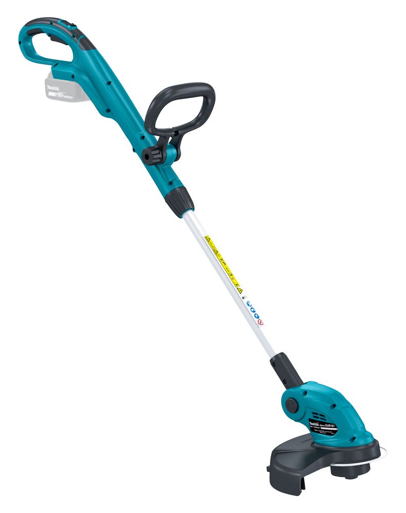 Makita 18V Akku-Rasentrimmer – kompakt, teleskopierbar & Rasenkantenfunktion - DUR181Z