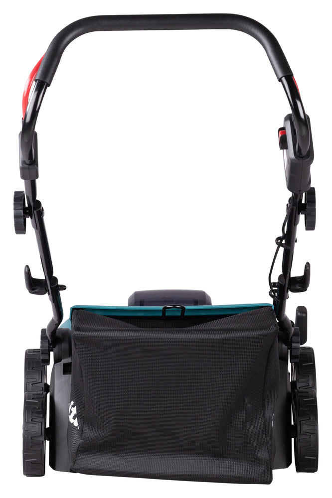 Makita Akku-Vertikutierer – 32 cm Arbeitsbreite, 30L Fangkorb & XPT-Schutz - DUV320Z