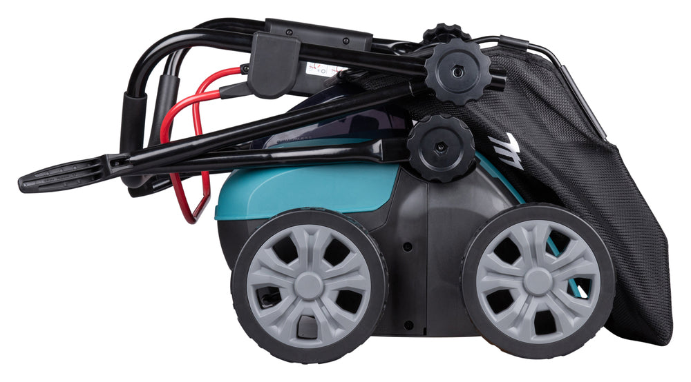 Makita Akku-Vertikutierer – 32 cm Arbeitsbreite, 30L Fangkorb & XPT-Schutz - DUV320Z