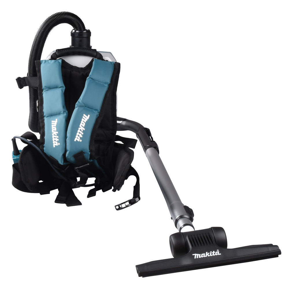 Makita Akku-Rucksackstaubsauger 2x18V – 2L Behälter, HEPA-Filter & LED-Licht - DVC261ZX15