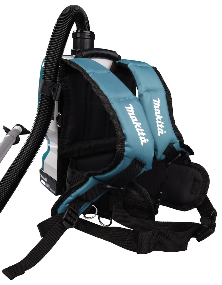 Makita Akku-Rucksackstaubsauger 2x18V – 2L Behälter, HEPA-Filter & LED-Licht - DVC261ZX15