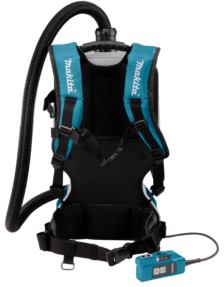 Makita Akku-Rucksackstaubsauger 2x18V – mit AWS, HEPA-Filter & bürstenlosem Motor - DVC665ZU