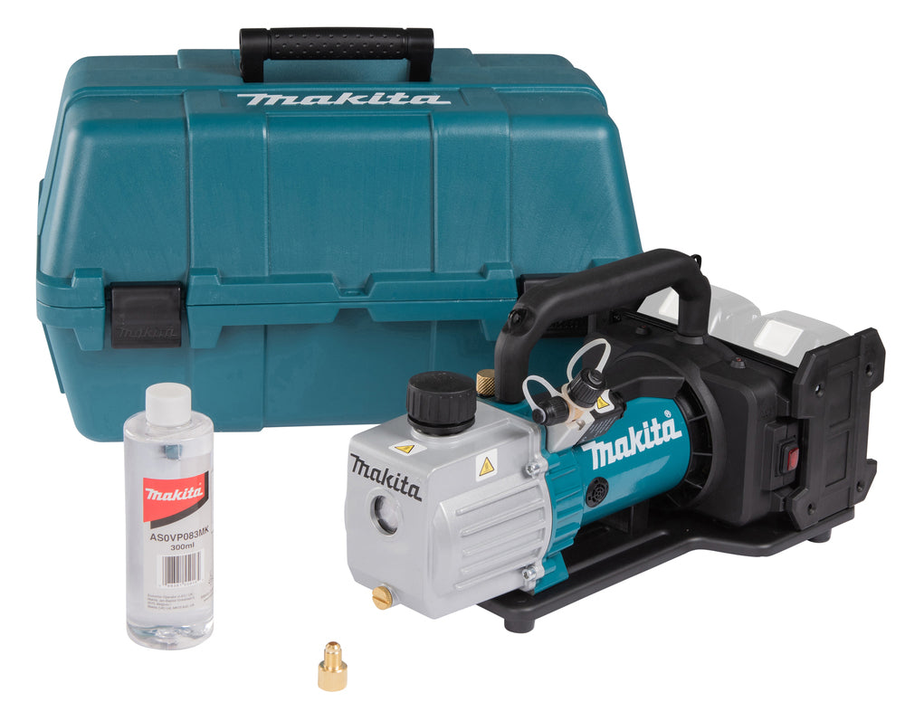 Makita Akku-Vakuumpumpe – 18V, Doppelstufenkompressor, 113 l/min - DVP181ZK