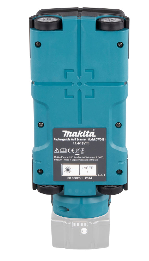 Makita Akku-Ortungsgerät – präzise Wand- & Leitungsortung - DWD181ZJ