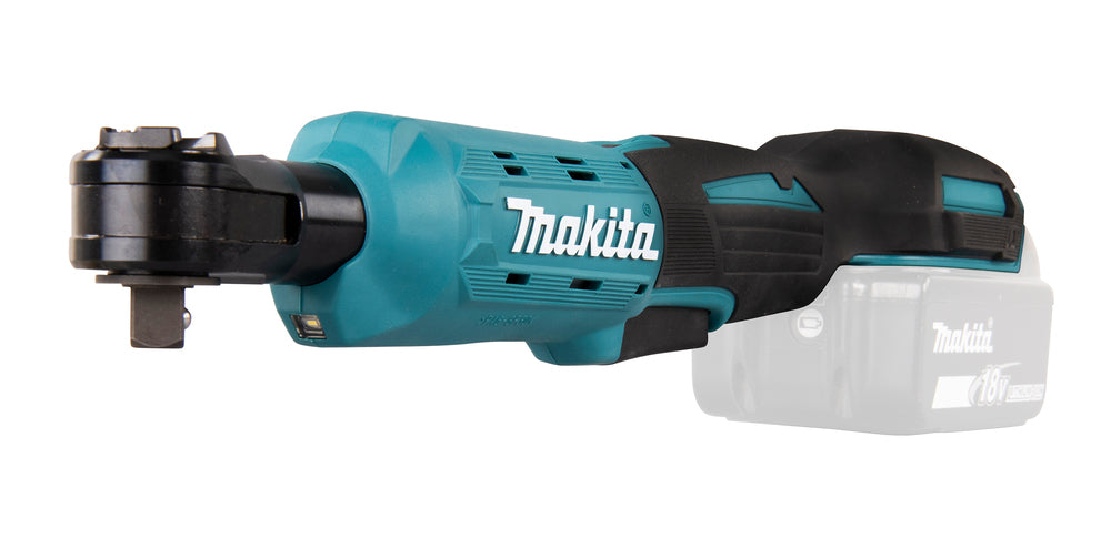 Makita Akku-Ratschenschrauber – 18V, 1/4" & 3/8", 47,5 Nm - DWR180Z