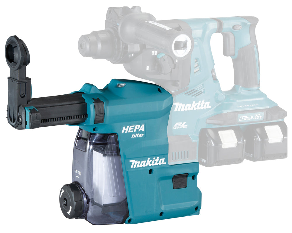 Makita Staubabsaugung DX08 – mit großem Staubbehälter & Filterreinigung - 199581-0