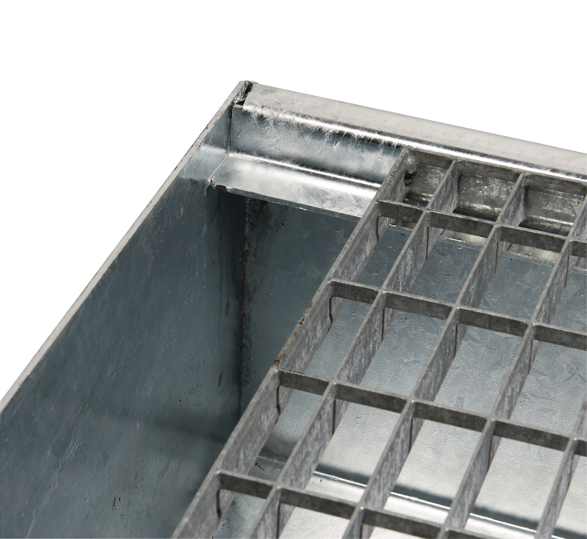 TECWERK Auffangwanne 215 l Stahlblech mit Gitterrost – 1200 x 800 x 360 mm, für 2 x 200-l-Fässer