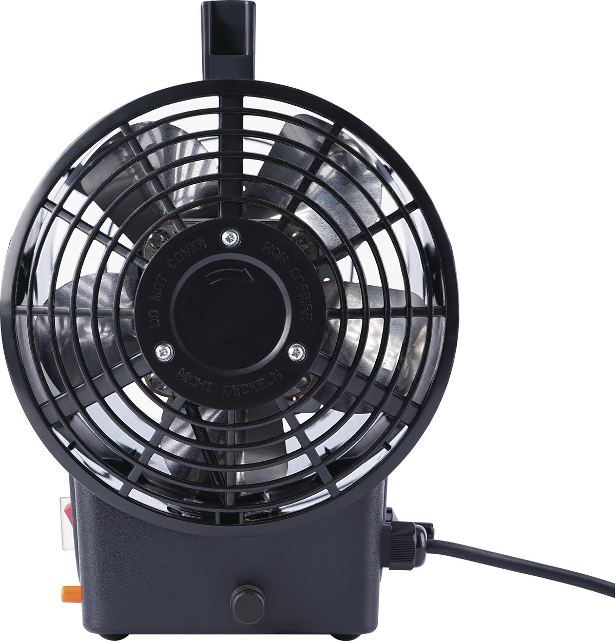 TECWERK Gasheizer 10 kW, 500 m³/h, 28 W – mit Druckminderer & Notabschaltung