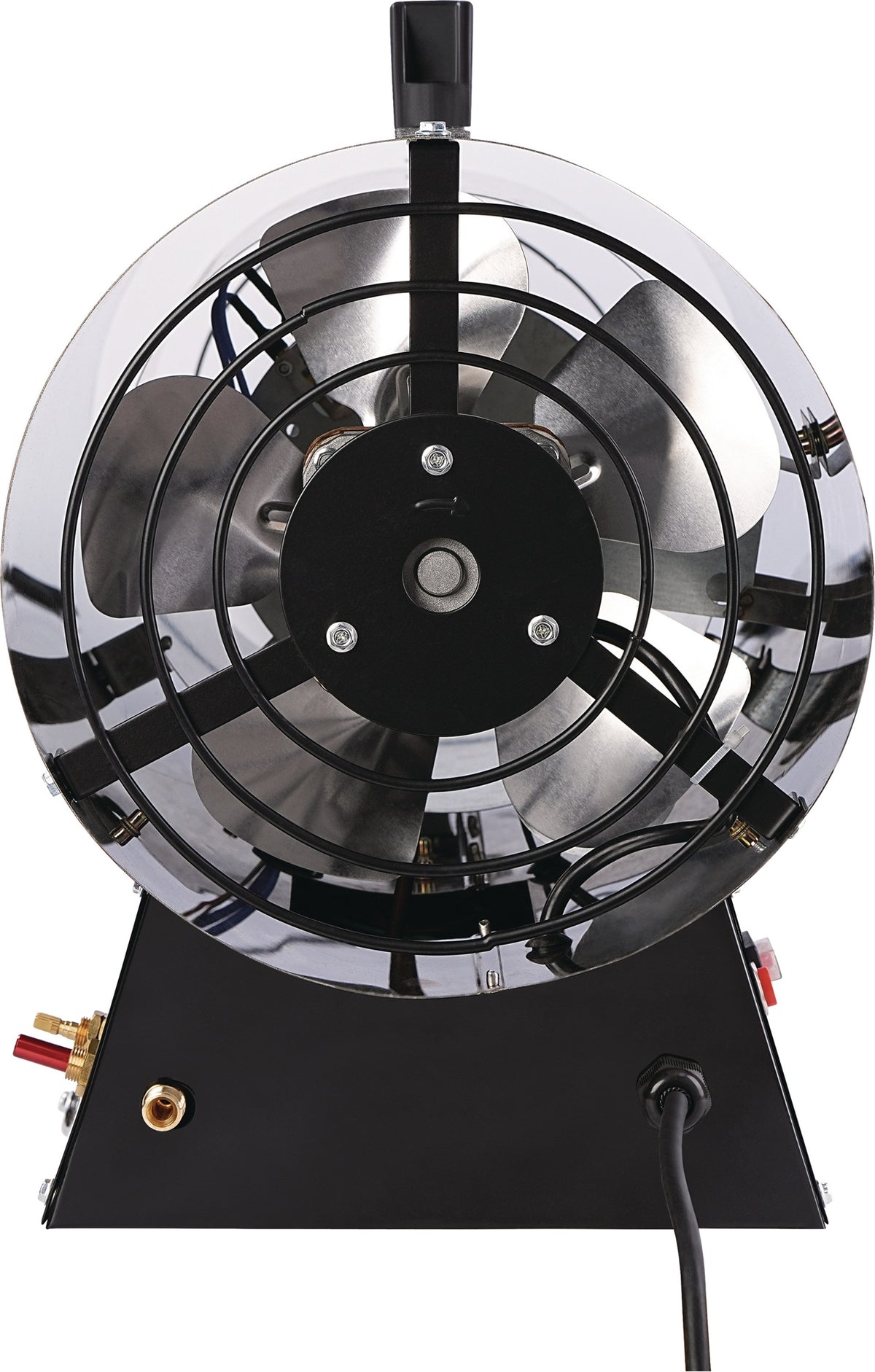 TECWERK Gasheizer 10 kW, 500 m³/h, 28 W – mit Druckminderer & Notabschaltung