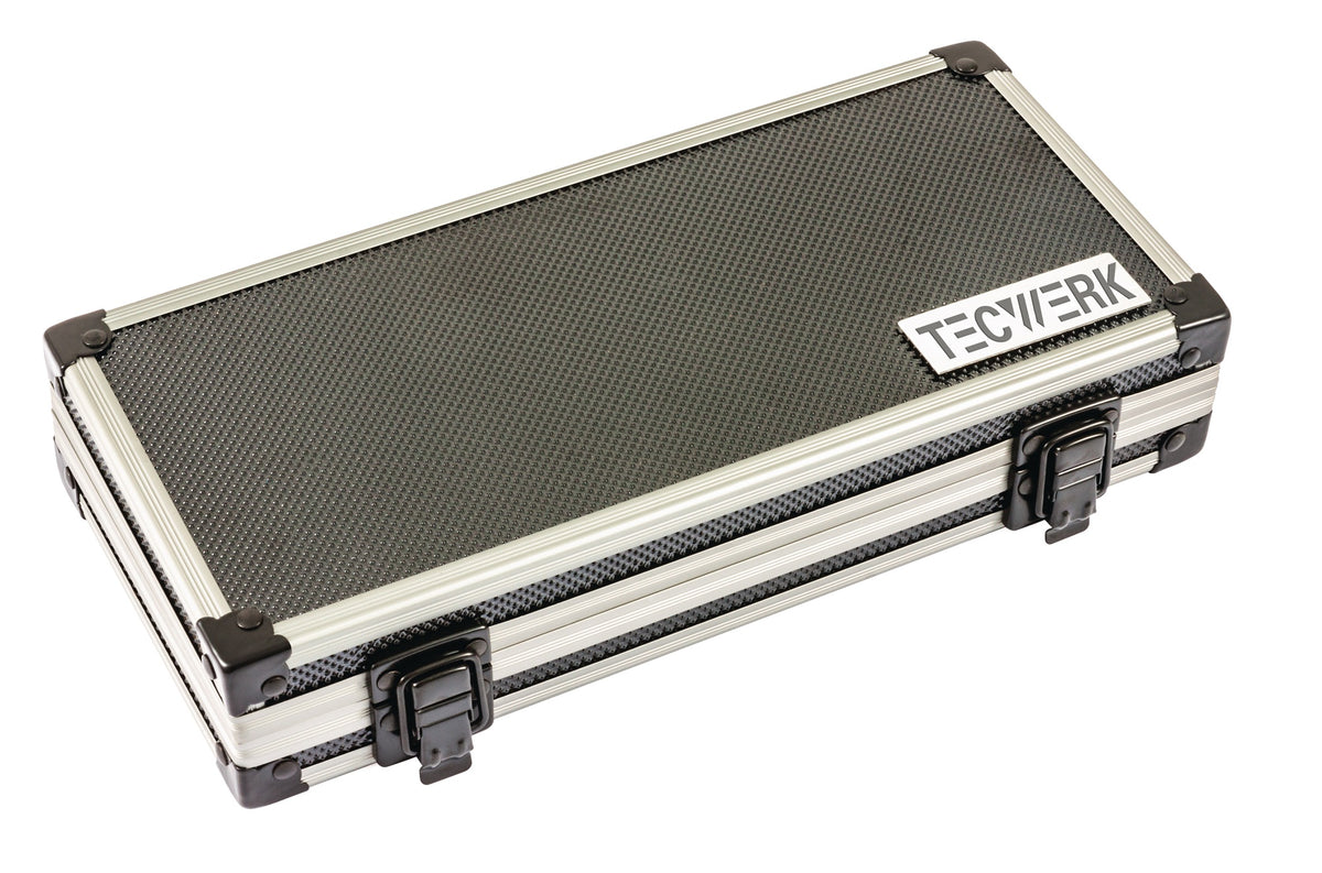 TECWERK Digitaler Messschieber DIN 862 IP67 150 mm mit Feststellschraube und Kreuzspitzen