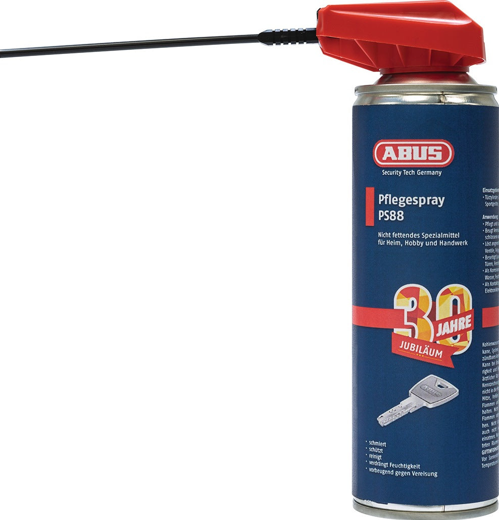 ABUS Zylinderpflegespray VK PS88 – 12x125 ml Spraydosen für Türzylinder & Schlösser