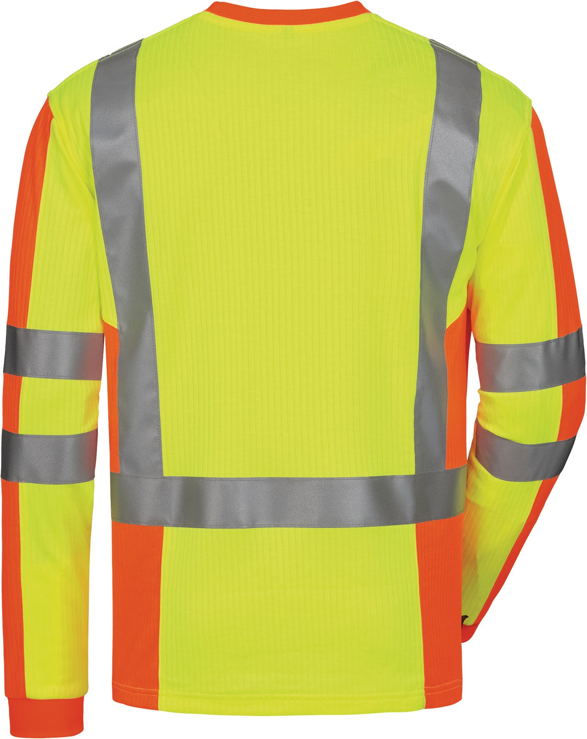 ELYSEE UV-/Warnschutz-Langarmshirt Drachten gelb/orange Gr. M – EN 20471 Kl. 2, UPF 40+