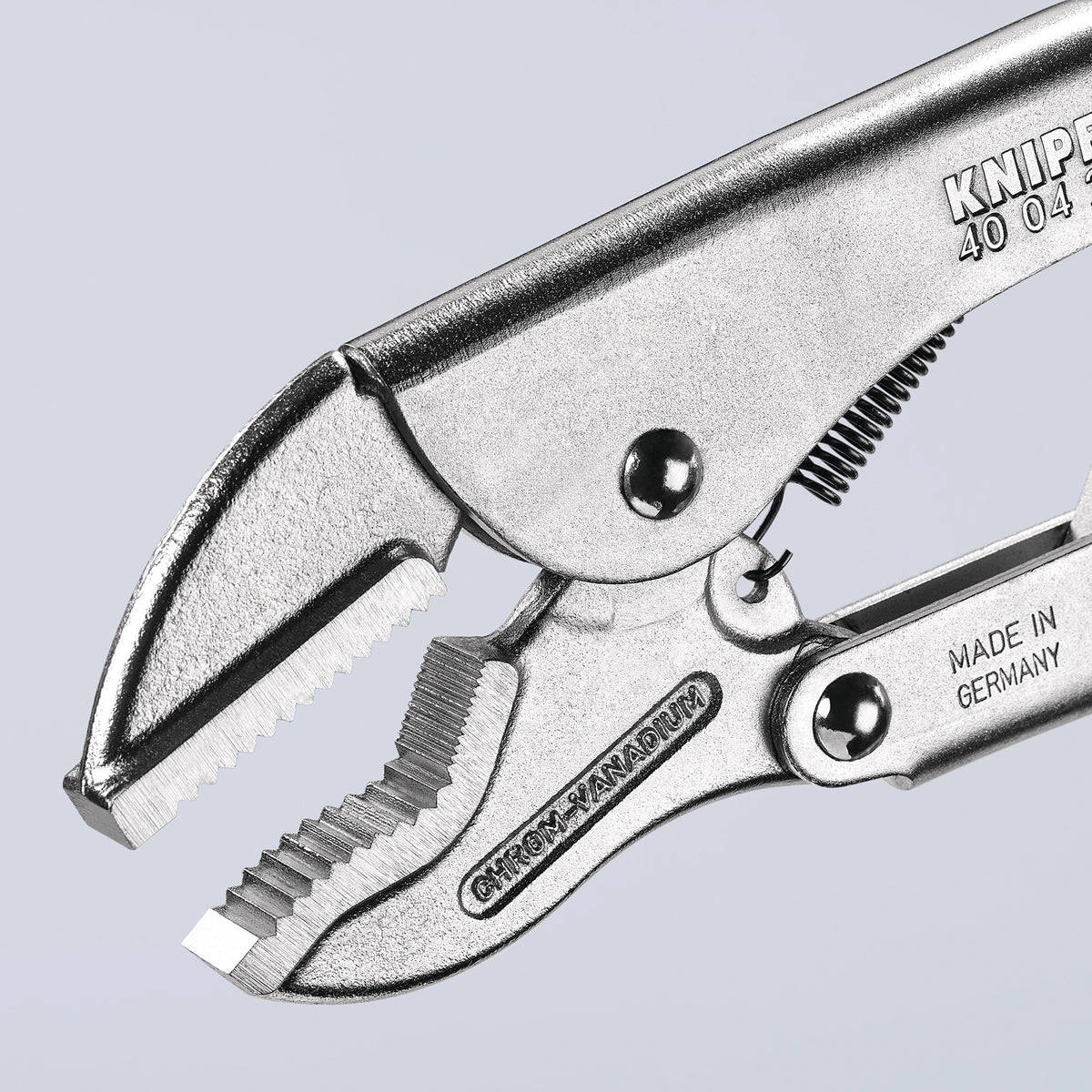 KNIPEX Universalgripzange 180 mm verzinkt – Hoher Spanndruck, Einhandbedienung