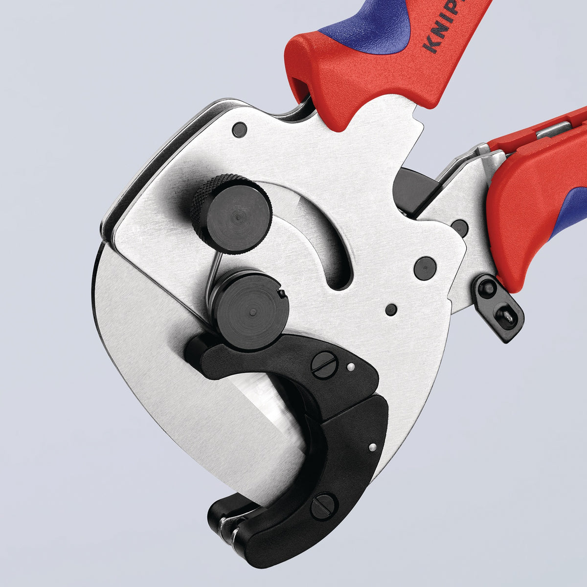 KNIPEX Rohrschneider für Verbund- und Kunststoffrohre Ø 26-40 mm, 210 mm, Chrom-Vanadin-Elektrostahl