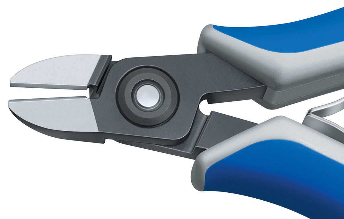 KNIPEX Präzisions-Elektronik-Seitenschneider 125 mm – Poliert, induktiv gehärtet, 59 g