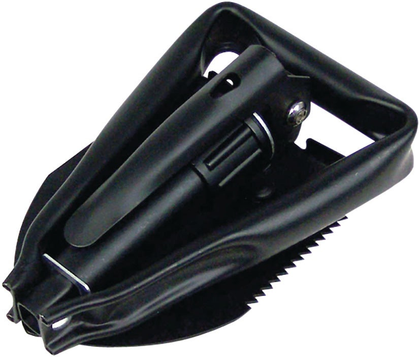 Berger & Schröter Klappspaten 250 x 150 mm Metall mit Hacke, 980 g, inkl. Transporttasche