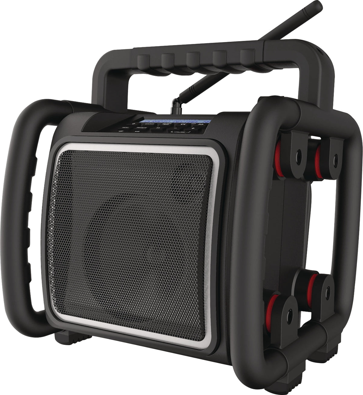 PERFECTPRO TEAMBOX Baustellenradio 11,1 V 230 V – DAB+, Bluetooth, IP65