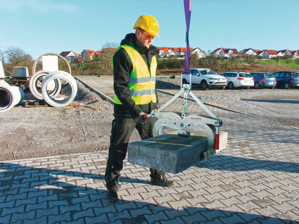 PROBST Rabattengreifer EASYGRIP EXG MAXI – Greifbereich 0-400 mm, Tragfähigkeit 600 kg