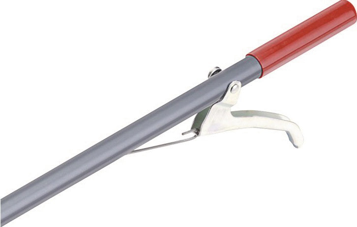 FLORA Abfallgreifzange 900 mm – Aluminium, Stahl, SBS, PVC, Hebelgriff, 105 mm Öffnung