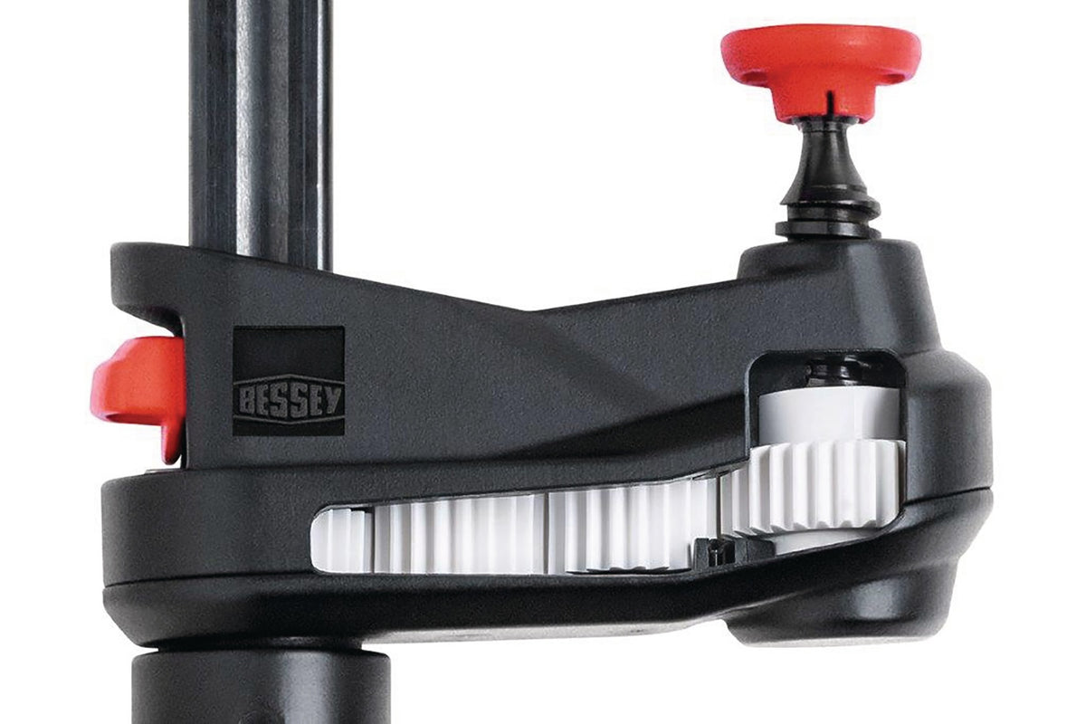 BESSEY Getriebezwinge GearKlamp GK15 Spannweite 150 mm, Ausladung 60 mm, 2000 N Spannkraft