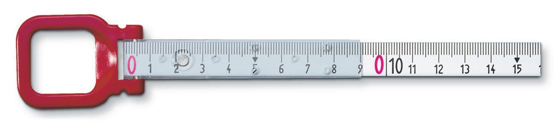 BMI Rahmenbandmaß ERGOLINE 30 m – Alu-Rahmen, Stahlmaßband, mm/cm, EG II