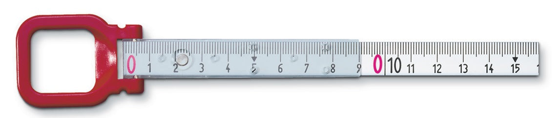 BMI Rahmenbandmaß ERGOLINE 50 m Stahlmaßband mit Alu-Rahmen, mm/cm Teilung, EG II