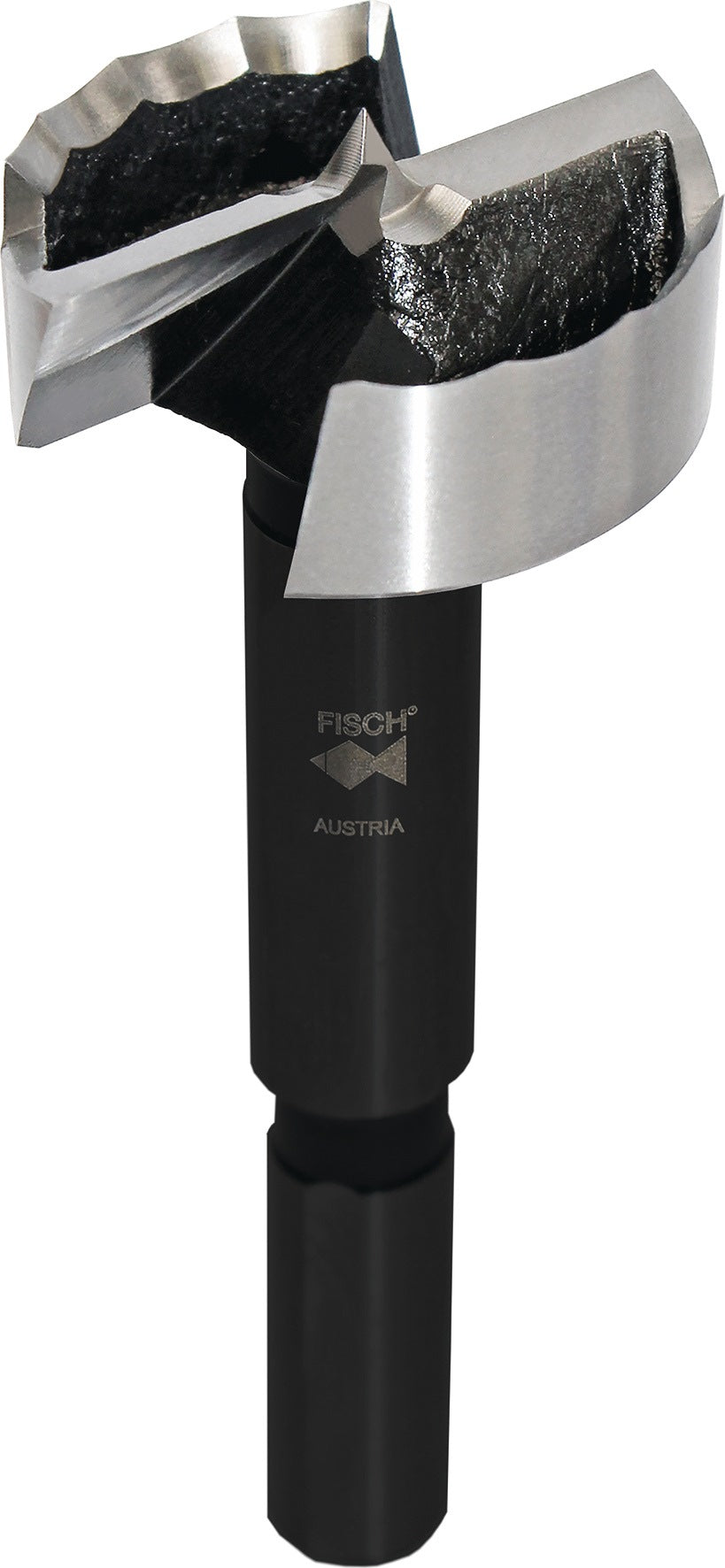FISCH-TOOLS Forstnerbohrer Type 0317 Wave Cutter Ø 15 mm, Schaft-Ø 8 mm, Gesamtlänge 90 mm