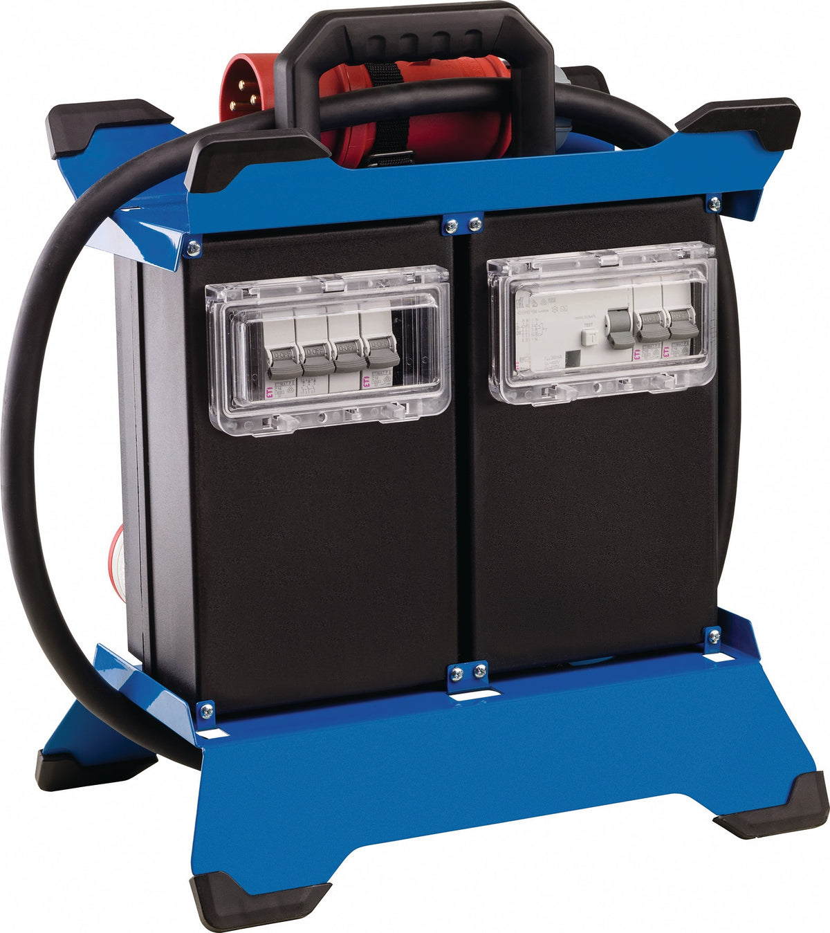 AS-SCHWABE CEE-Standstromverteiler STECKY DUO 1 mit CEE-Stecker 400V, 16 A – IP44