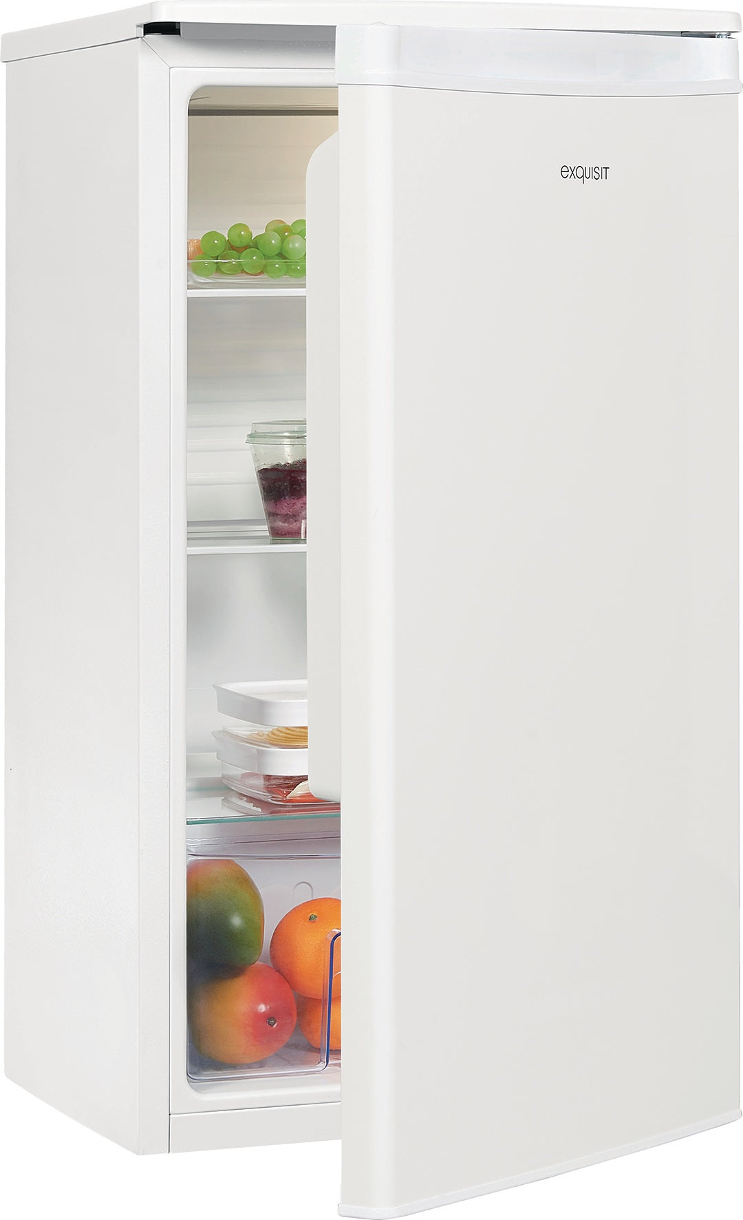 EXQUISIT Kühlschrank KS85-V-091E 75 l weiß 41 dB Vollraum-Kühlschrank