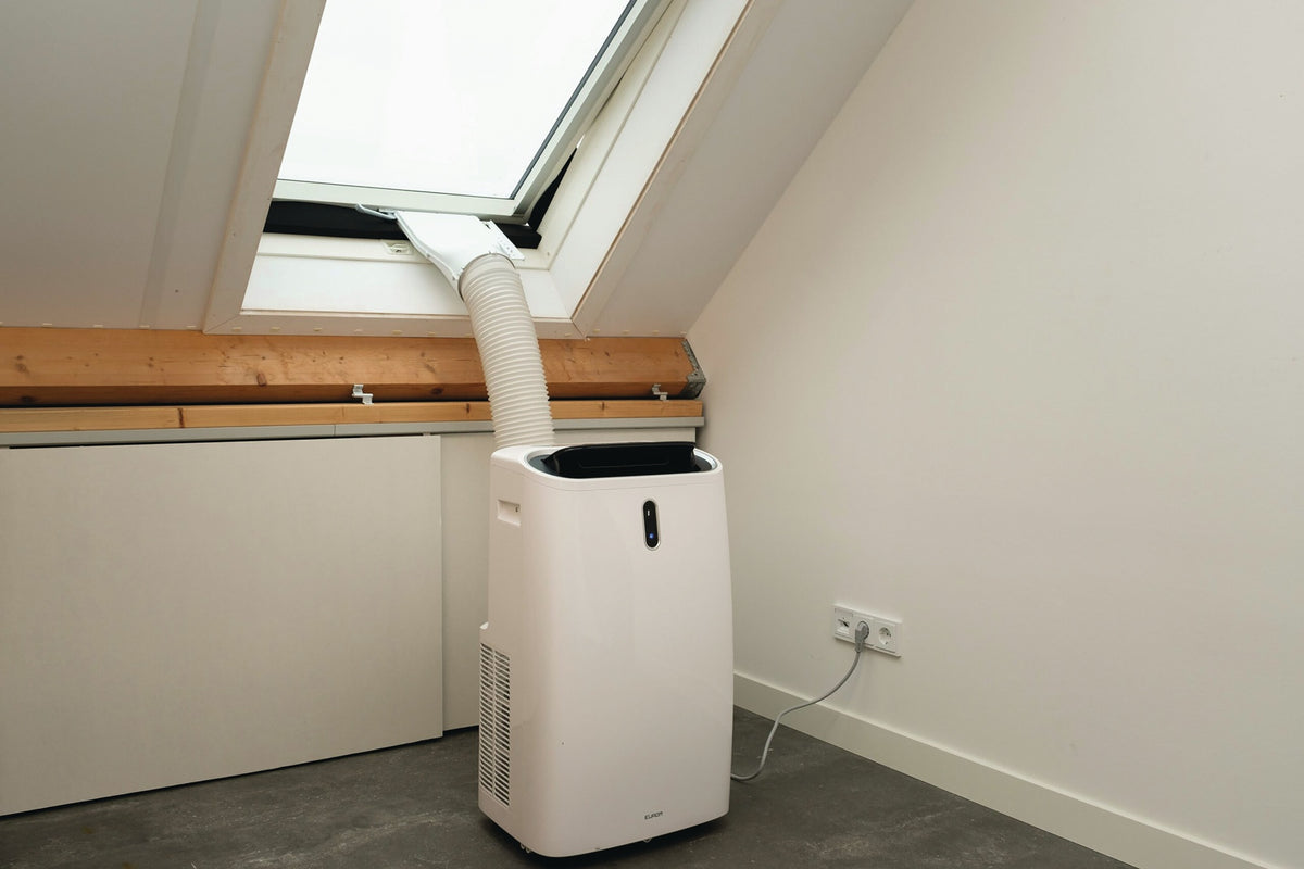EUROM Adapter Window Way Out für mobile Klimageräte bis 18000 BTU/5275 W, weiß