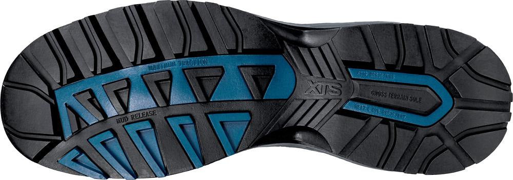 ALBATROS Sicherheitsstiefel TOFANE BLACK QL CTX MID S7S ESD – Gefettetes Vollrindleder, Weite 11