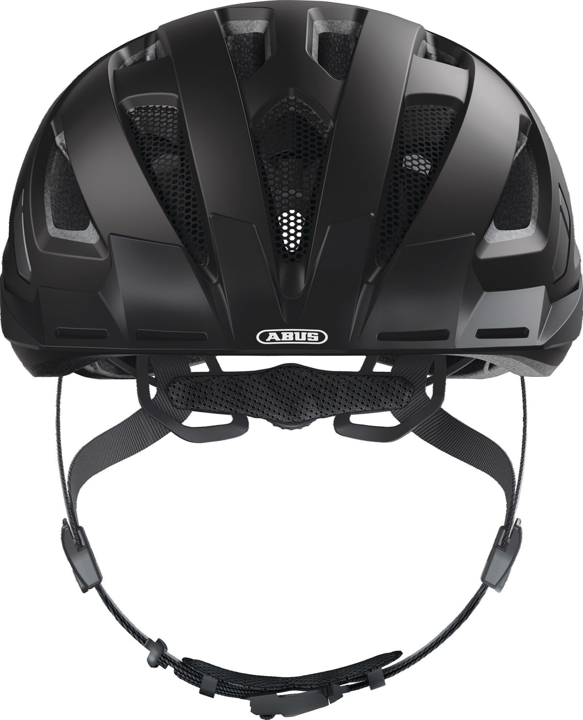 ABUS Radhelm Urban-I 3.0 – In-Mold Helm mit LED-Rücklicht, 52-58 cm, Schwarz