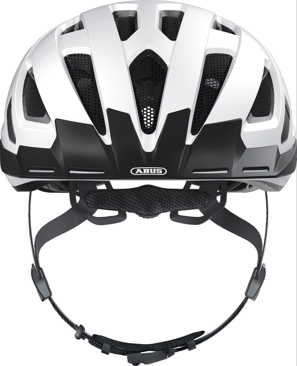 ABUS Radhelm Urban-I 3.0 – In-Mold Helm mit LED-Rücklicht, 52-58 cm, Schwarz