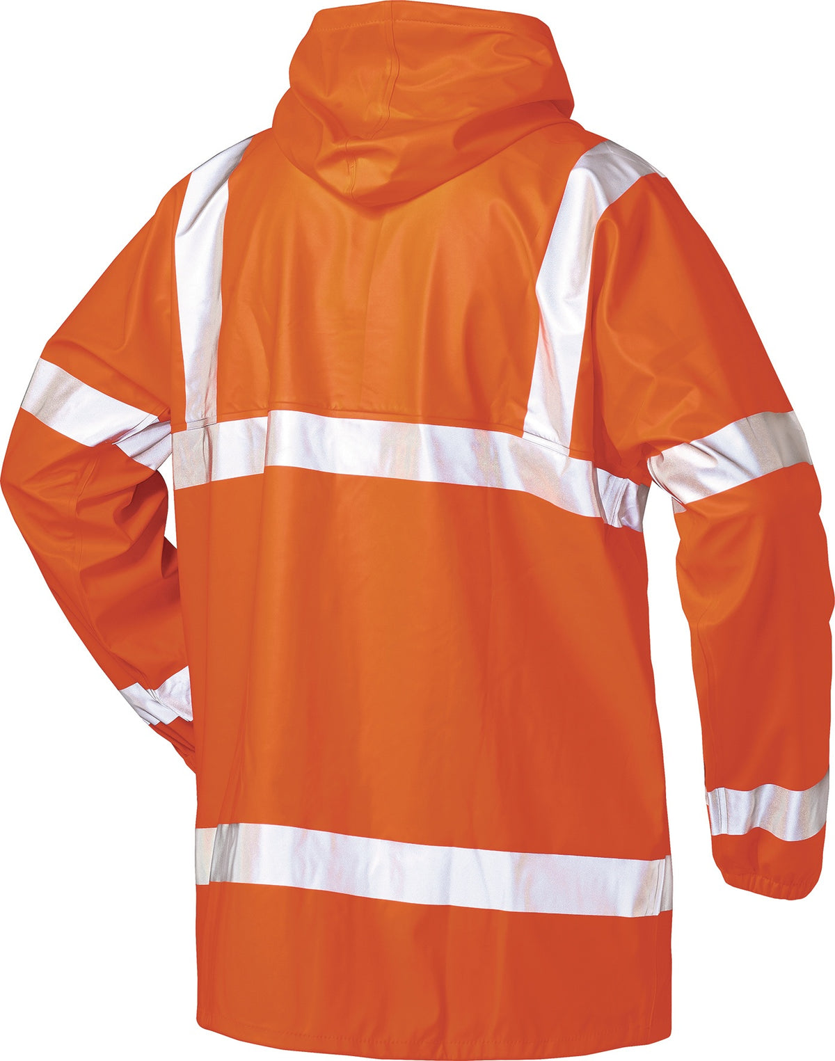 Warnschutzjacke FINN Größe M fluoreszierend orange von NORWAY – EN ISO 20471 Klasse 3, wasserdicht