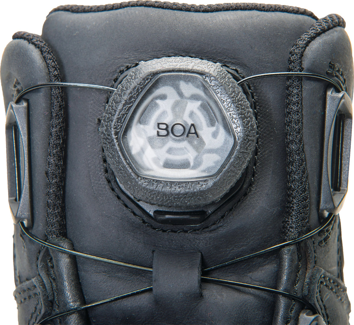 BAAK Sicherheitsstiefel Braxton S3 HI HRO SRC mit BOA® Fit System, Rindleder, schwarz/rot