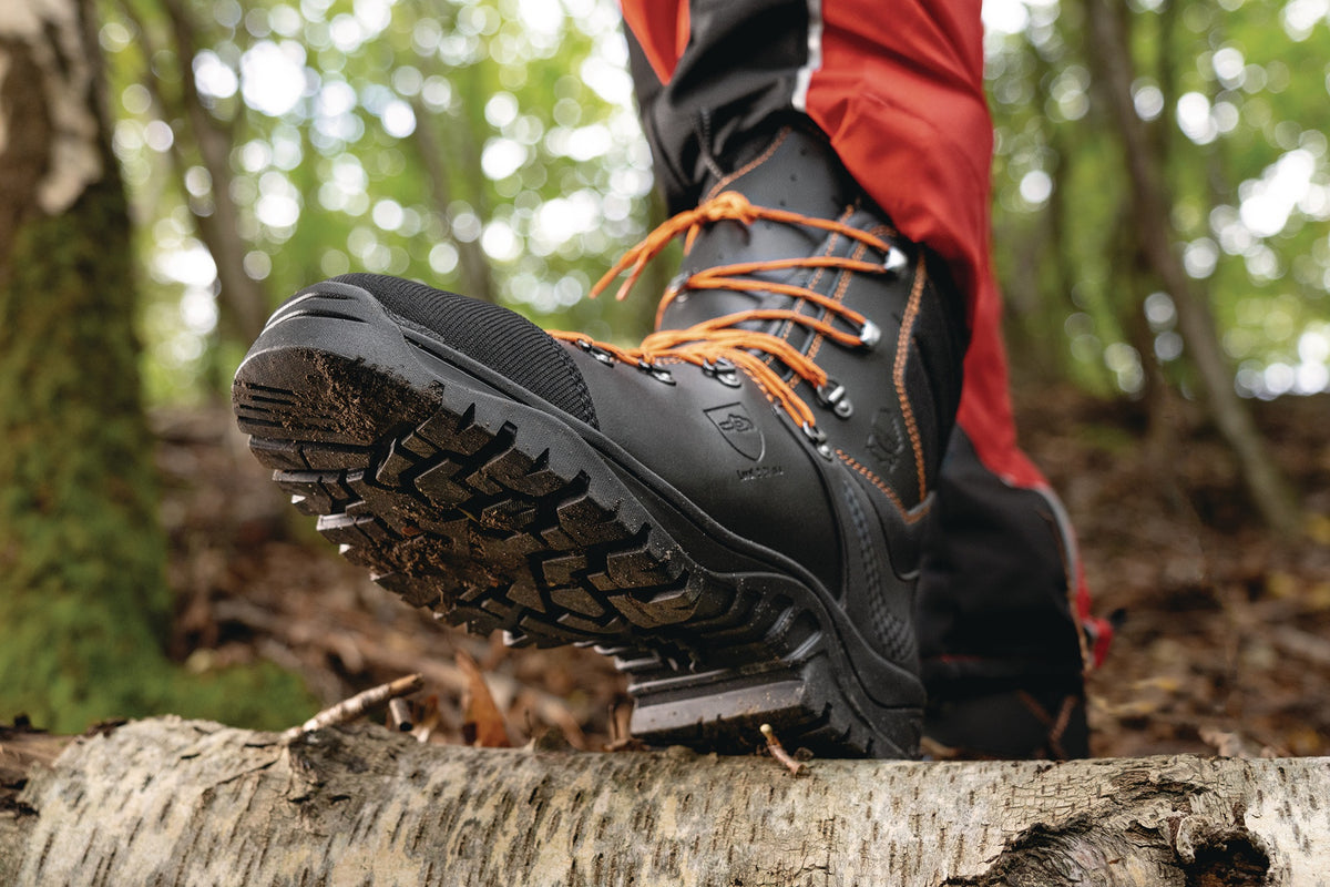 SOLIDUR Forstsicherheitsstiefel KAILASH S3 HRO CI HI SRC mit Schnittschutz Klasse 2