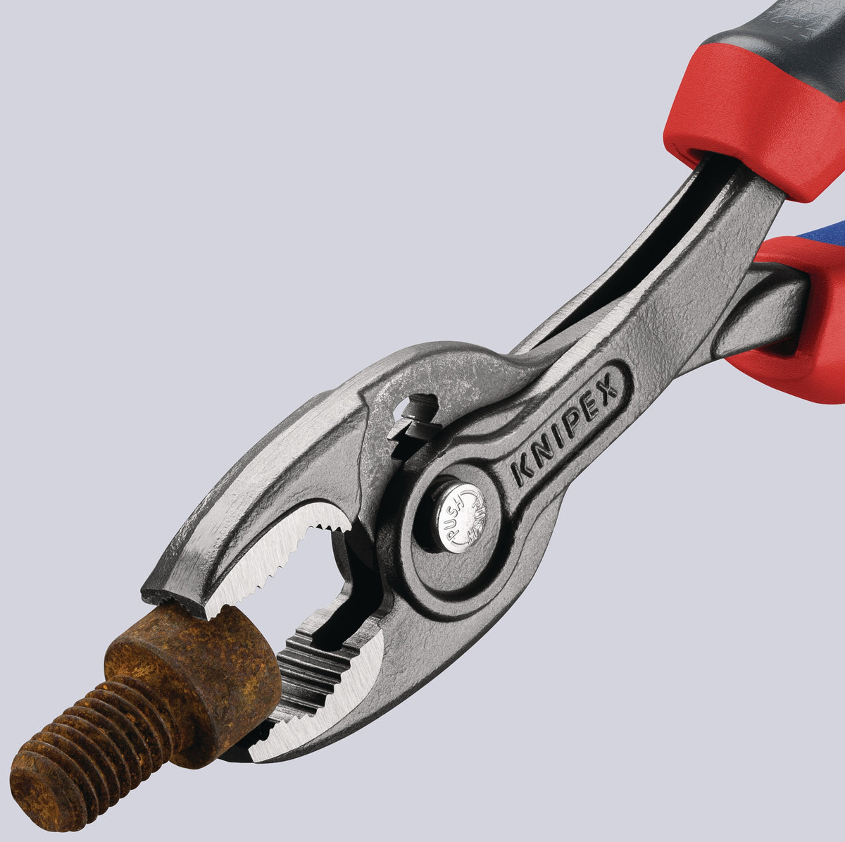 KNIPEX TwinGrip Frontgreifzange 200 mm – Robuste Zange mit Front- und Seitengreif-Funktion