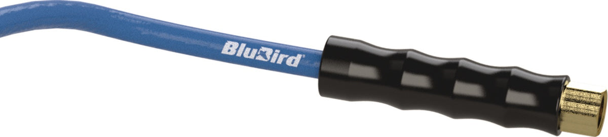 RIEGLER Werkstattschlauch-Set BluBird, 6 mm Innendurchmesser, 12 mm Außendurchmesser, 5 m, Messingkupplung