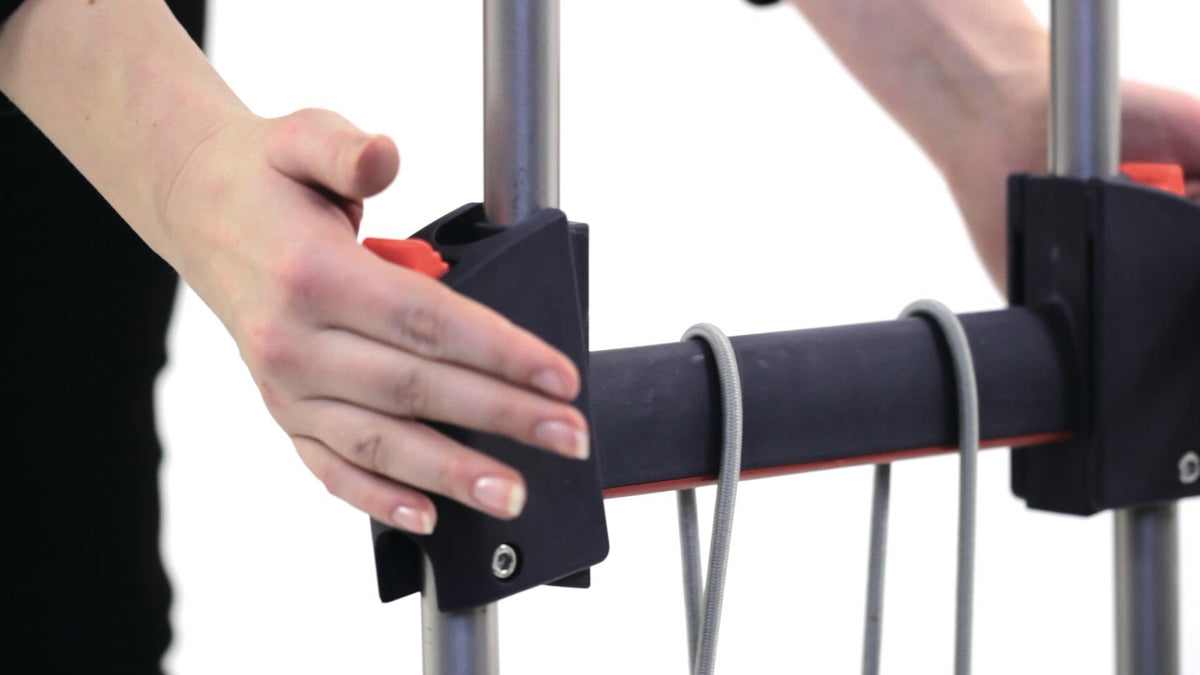 RUXXAC Klappkarre aus Aluminium – Transportkarren mit 125 kg Tragfähigkeit und Stahlrohrrahmen