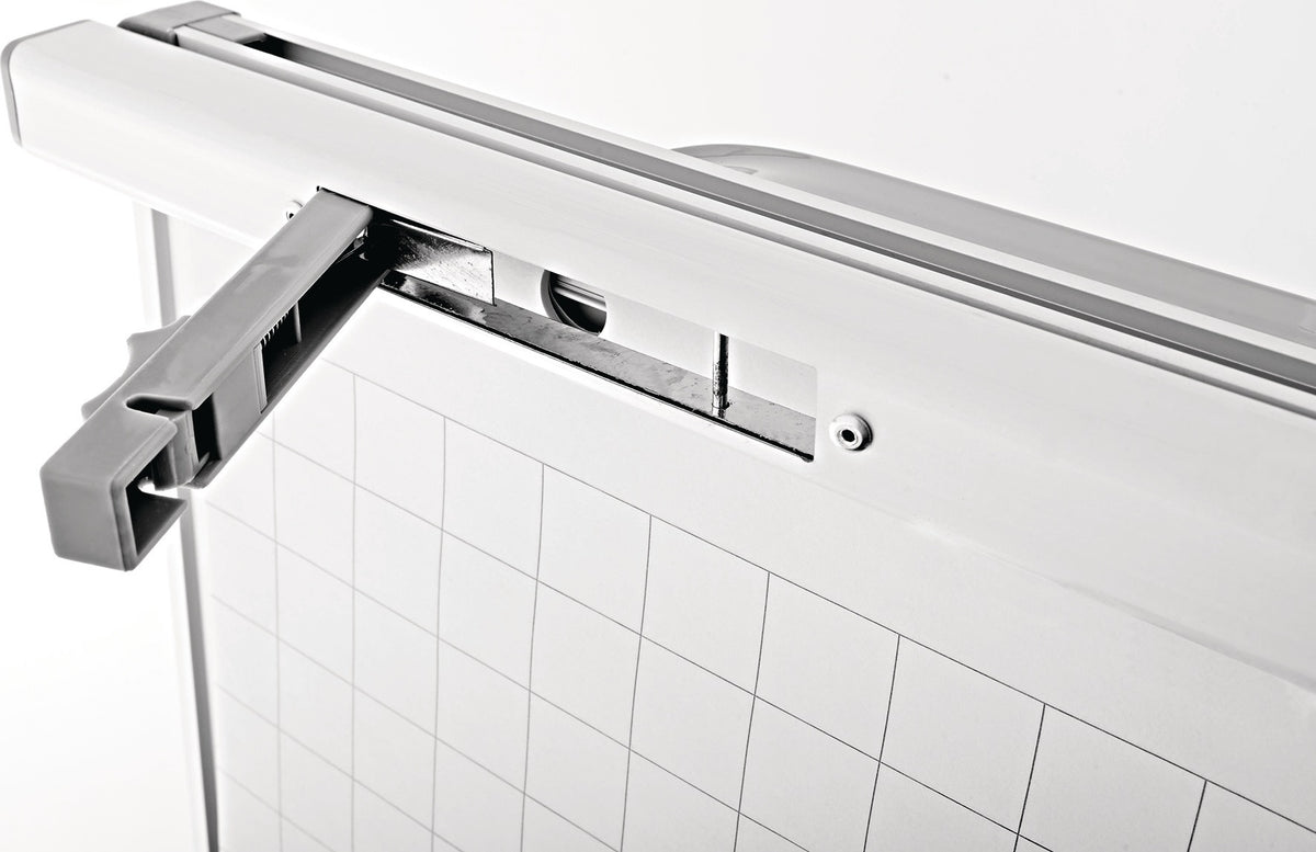 MAGNETOPLAN Flipchart Schreibfläche B680xH1045mm weiß höhenverstellbar bis 1,85 m