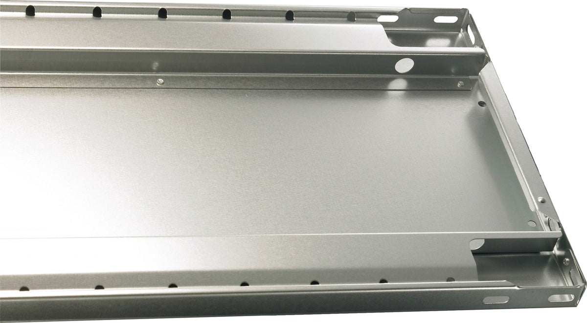 SCHULTE Fachboden Stahlblech silber verzinkt 1000x300 mm, 150 kg Tragkraft