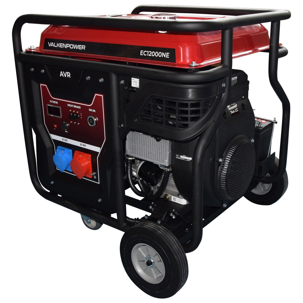 Valkenpower Benzin Generator Elektrostart 12 kW - EC12000NE