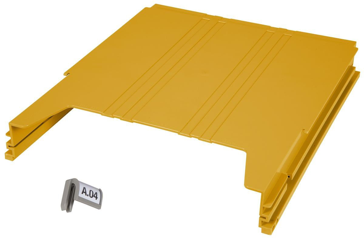 EICHNER Wandsortierer BIG Grundmodul hellgrau 262x115x345 mm – Flexibles Basis-Modul
