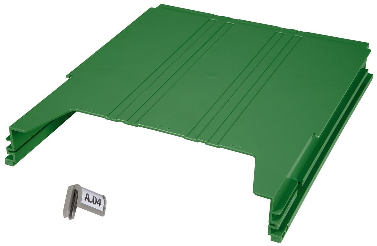 EICHNER Wandsortierer BIG Grundmodul hellgrau 262x115x345 mm – Flexibles Basis-Modul