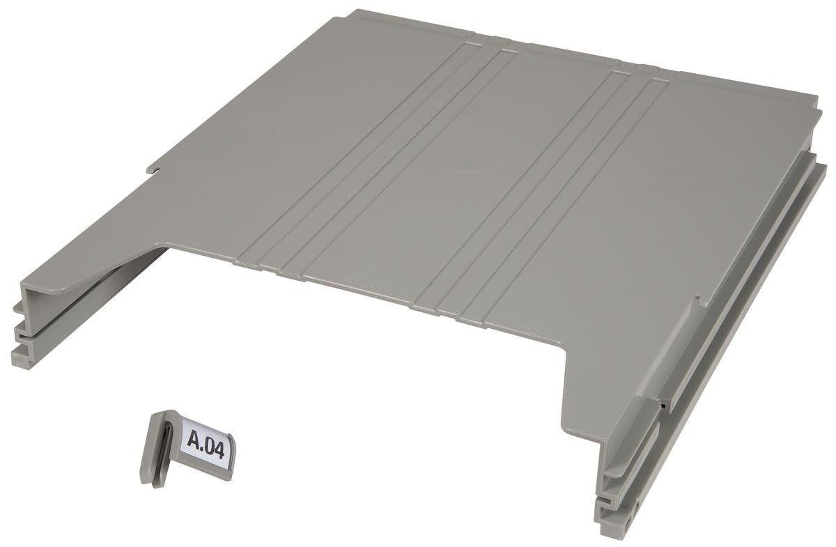 EICHNER Wandsortierer BIG Grundmodul hellgrau 262x115x345 mm – Flexibles Basis-Modul