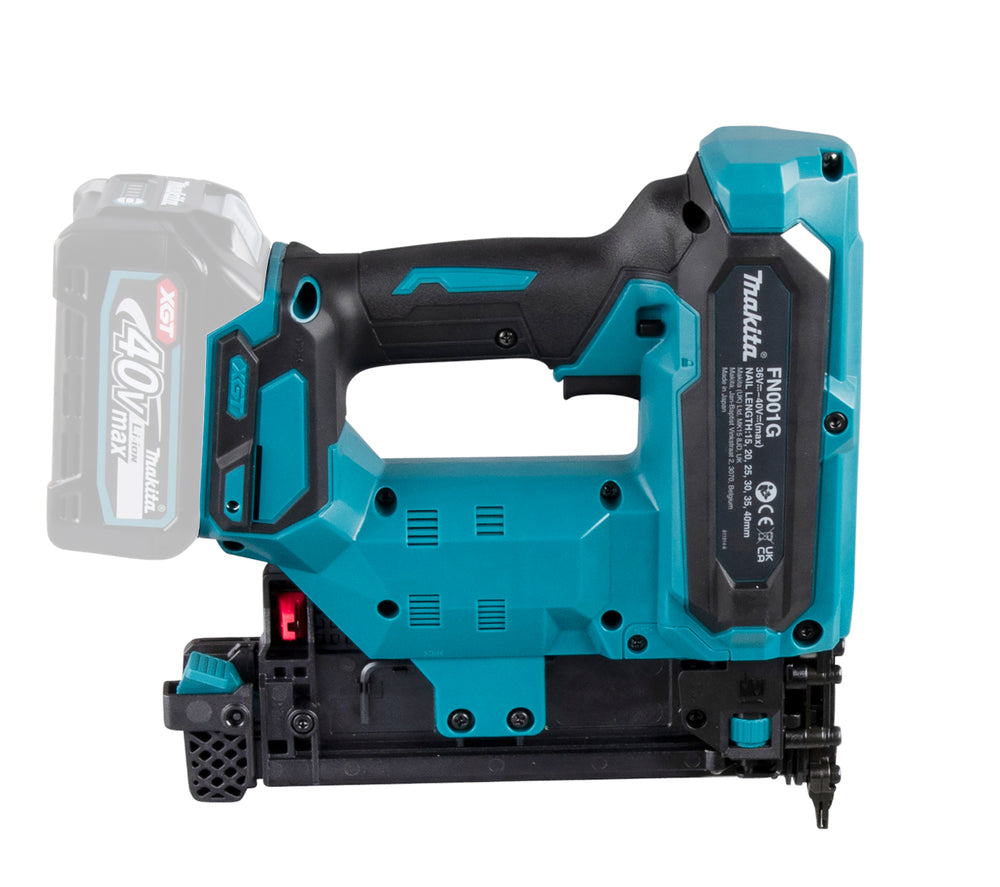 Makita Akku-Stauchkopfnagler – 40V max., 15–40 mm, 18Ga - FN001GZ